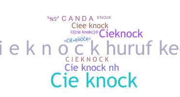 Smeknamn - CieKnock
