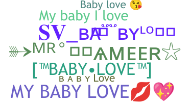 Smeknamn - BabyLove