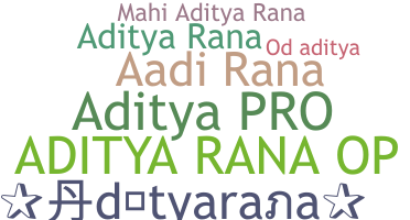 Smeknamn - Adityarana