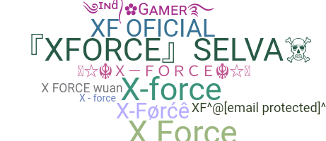 Smeknamn - Xforce