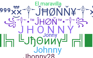 Smeknamn - Jhonny