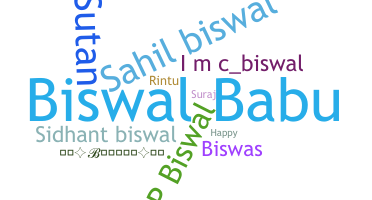 Smeknamn - Biswal