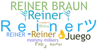 Smeknamn - Reiner