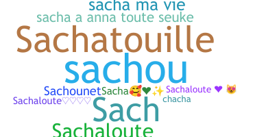 Smeknamn - Sacha