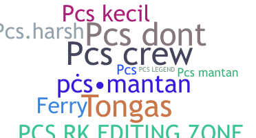 Smeknamn - PCS