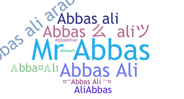 Smeknamn - AbbasAli