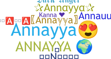 Smeknamn - Annayya