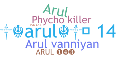 Smeknamn - Arul143