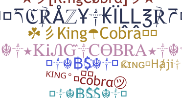 Smeknamn - KingCobra