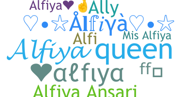 Smeknamn - Alfiya