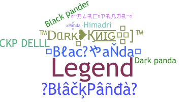 Smeknamn - BlackPanda