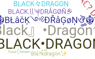 Smeknamn - blackdragon