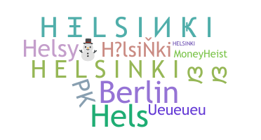 Smeknamn - Helsinki