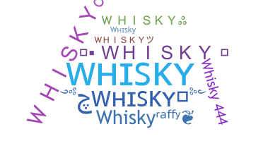 Smeknamn - whisky