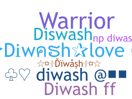 Smeknamn - Diwash