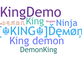 Smeknamn - KingDemoN