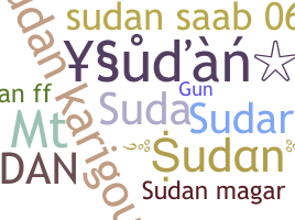 Smeknamn - Sudan