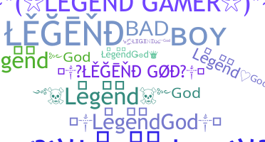 Smeknamn - legendGod