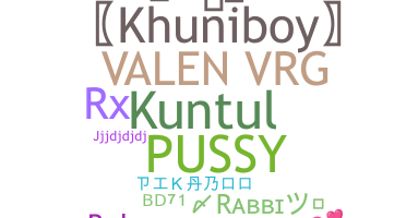 Smeknamn - Khuniboy