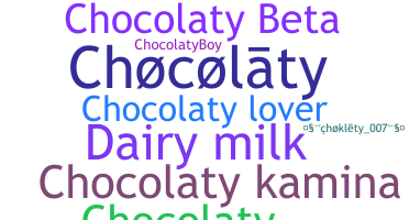 Smeknamn - chocolaty
