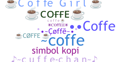 Smeknamn - Coffe
