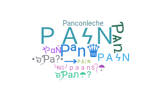 Smeknamn - Pan