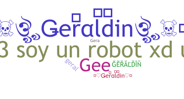 Smeknamn - Geraldin