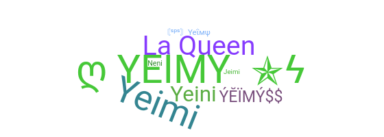 Smeknamn - Yeimy