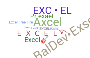 Smeknamn - Excel