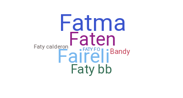Smeknamn - Faty