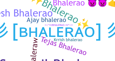 Smeknamn - Bhalerao