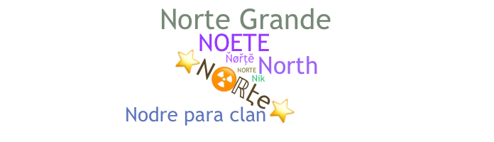 Smeknamn - Norte