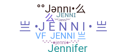 Smeknamn - Jenni