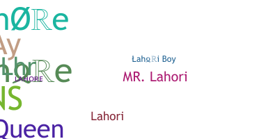 Smeknamn - Lahore