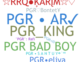 Smeknamn - PGR