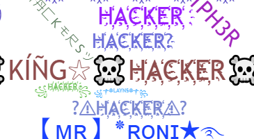 Smeknamn - Hackers