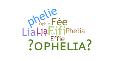 Smeknamn - Ophelia
