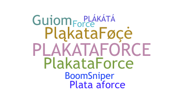 Smeknamn - Plakataforce