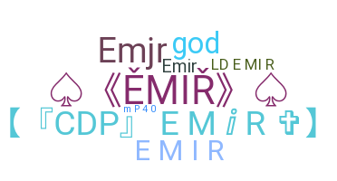 Smeknamn - emir