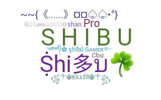 Smeknamn - Shibu