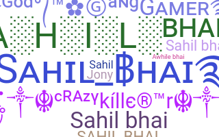 Smeknamn - Sahilbhai