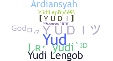 Smeknamn - Yudi