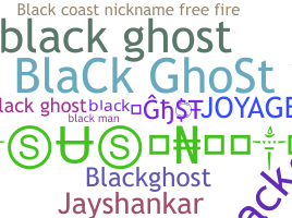 Smeknamn - blackghost
