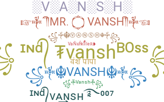 Smeknamn - Vansh
