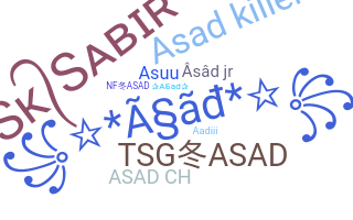 Smeknamn - Asad