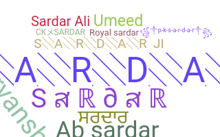 Smeknamn - Sardar