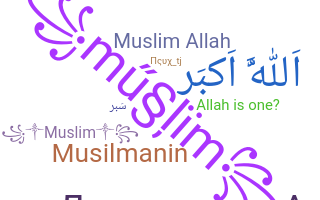 Smeknamn - Muslim