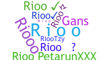 Smeknamn - Rioo