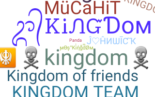 Smeknamn - Kingdom