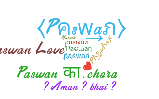 Smeknamn - Paswan